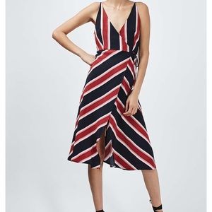 Topshop wrap dress.